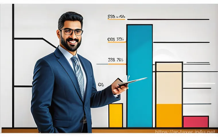 세무사와 비즈니스 의사결정 지원 - **Prompt:** A dynamic scene showcasing an Arab male tax accountant, mid-career, expertly interacting...