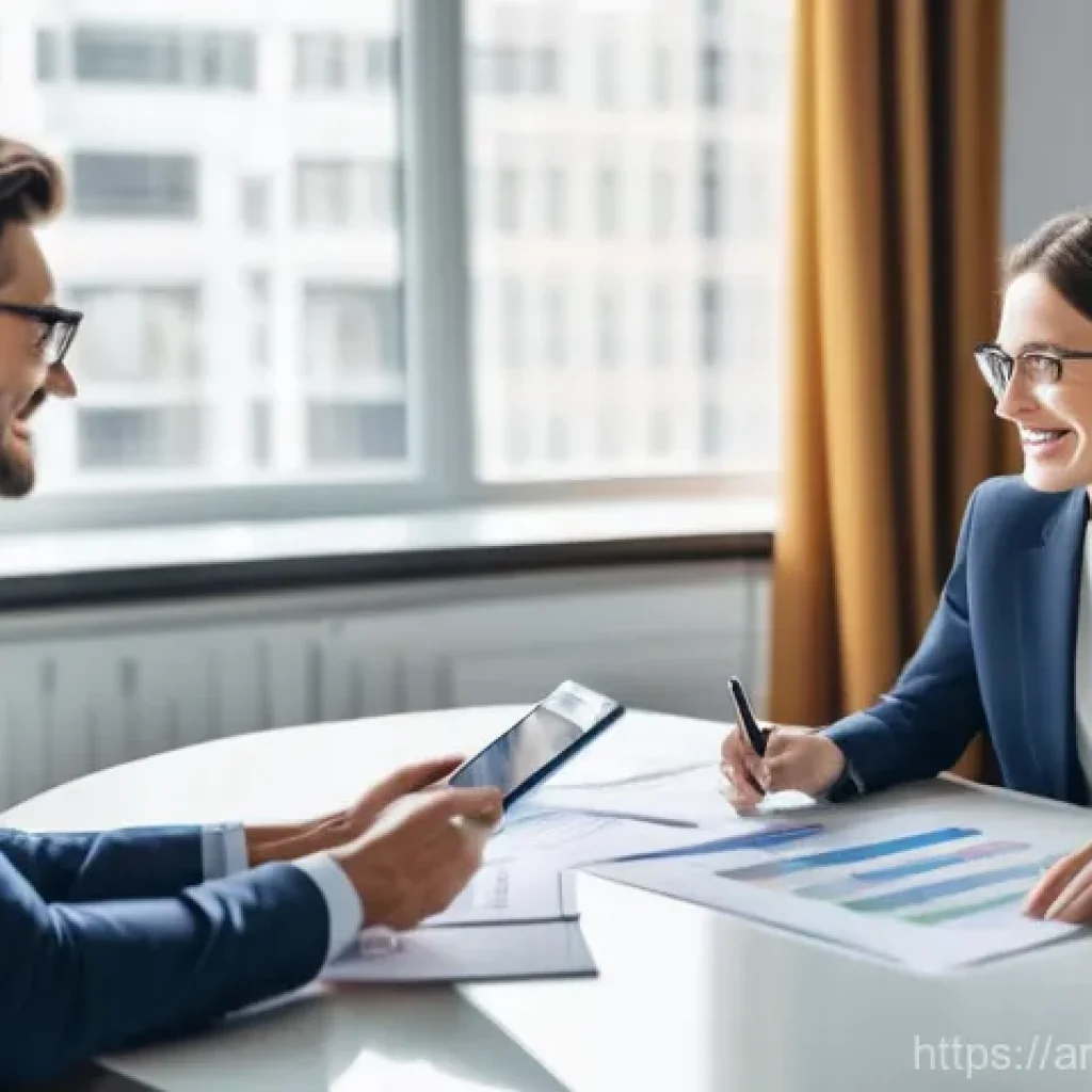 세무사와 비영리단체 세금 신고 - **Prompt:** A professional, friendly female tax consultant, wearing a modest business suit, is sitti...