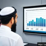 세무사 시험 대비 최신 세법 개정 - A professional Arab accountant in a modern office setting, explaining the 2024 personal income tax b...